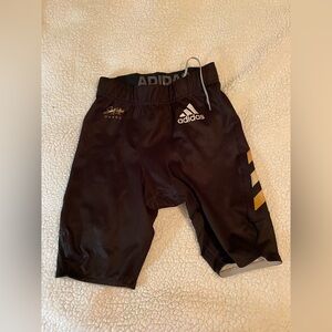 Adidas men’s  Black and Gold Shorts size medium
